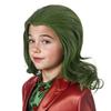 WAVELNM Kids Green Wig Child Short Dark Green Wig Boys Green Curly Wavy Wig Kids Cosplay Wig Synthetic Wigs with Wig Cap view 3