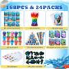 BenLouis 192Pcs Under the Sea Party Favors Ocean Animals Party Coloring Books Set Bulk for Kids Sea Fish Birthday Mermaid Party Goodie Bag Fillers School Classroom Gift Rewards Activity Supplies view 3