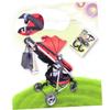 ifundom 6pcs Stroller Hooks Hook and Clips for Diapers Grocery Bags and Clothes Versatile Stroller Hanger for Easy Access Black Gray view 3