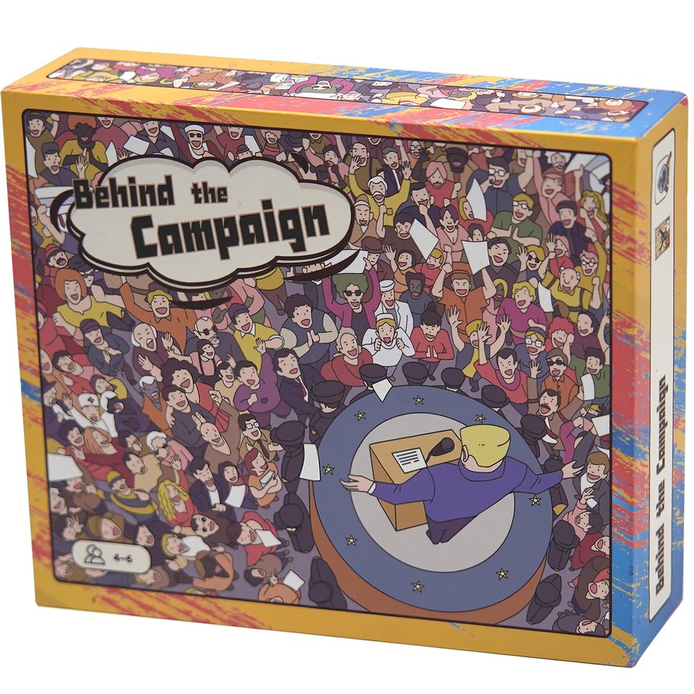 Political Strategy Board Game for Ages 14+ Campaign, Lead, and Strategize to Win Tabletop Game for 4-6 Players, 30-Minute Rounds Perfect for Game Nights and Fans of Competitive Strategy Games
