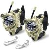 Walkie Talkies Watch Rechargeable, Spy Watch Army Toys for Kids, 7 in 1 Digital Watch Walkie Talkies with Flashlight, Cool Spy Gadgets for Boy Girls Outdoor Game view 1