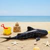 Gemini&Genius Whale Shark Toy for Kids, Realistic Shark Action Figure, Ocean Whale Shark Gift and Play Gift for Kids Birthday Party, 12" Large Size Cake Topper, Bath, Swim Toy view 4
