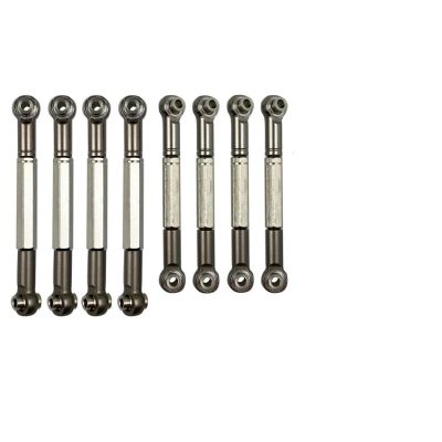 AMLIK RC Car Accessories Compatible with WPL B1 B-1 B14 B-14 B24 B-24 C14 C24 1/16 RC Car Spare Parts Upgrade Metal Pull Rod Steering Pull Rod Servo Rod Pull Rod Base (Color : 6)