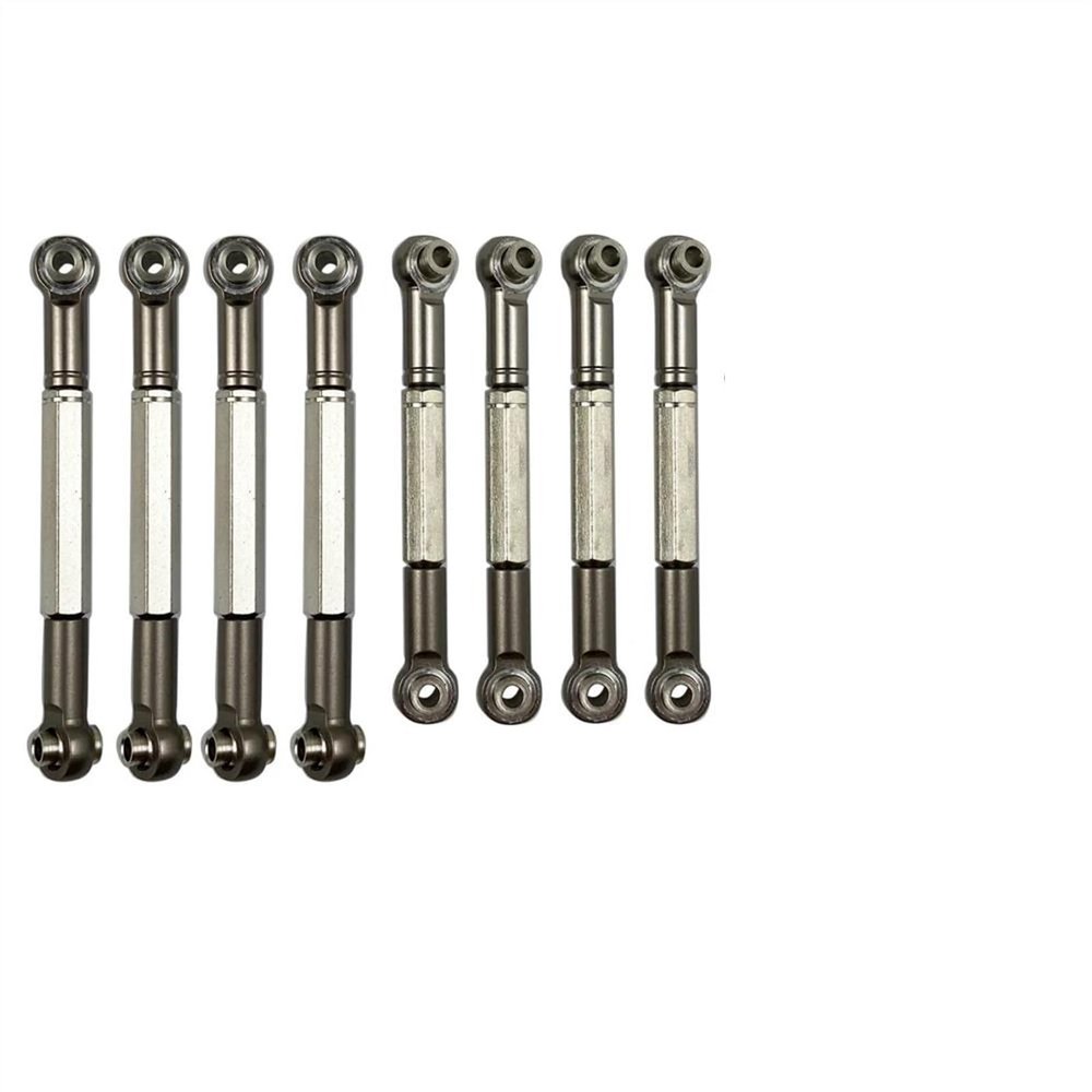 AMLIK RC Car Accessories Compatible with WPL B1 B-1 B14 B-14 B24 B-24 C14 C24 1/16 RC Car Spare Parts Upgrade Metal Pull Rod Steering Pull Rod Servo Rod Pull Rod Base (Color : 6)