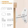Furniture Anchors (8 Pack) for Baby Proofing, Anti Tip Furniture Anchor Securing 420lbs Tension Earthquake Resistant Metal Furniture Wall Anchor Prevent Baby Pet from Falling Furniture view 4