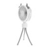 ifundom Handheld Stroller Fan Flexible Tripod Usb Rechargeable Portable Fan for Outdoor Travel for Toddlers and Seniors Enjoy Soothing Air Anywhere view 1