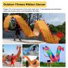 3m/5m Flying Dragon Ribbon Streamer, Washable Silk Dragon Poi Flow Toy with Plastic Head, Pink Outdoor Throw Performance Props, Spinning Dancer (Size : 5 m/16.4ft Long) view 4