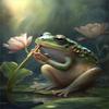 1000 Piece Adult Jigsaw Puzzles - Frog Music Jigsaw Puzzles to Pass The Time Gifts & Fun Collectibles to Enhance Concentration & Sense of Achievement (Home Decor 29.6 X 19.7 inch) view 1