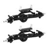 AMK Aluminum 1/10 RC Crawler Axle Complete Front Rear Set for 6x6 4WS Four Wheel Steering for RC4WD Gelande II TF2 D110 Yota II Upgrades (for 4WS) view 1
