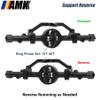 AMK Aluminum 1/10 RC Crawler Axle Complete Front Rear Set for 6x6 4WS Four Wheel Steering for RC4WD Gelande II TF2 D110 Yota II Upgrades (for 4WS) view 4