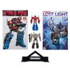 McFarlane Toys - Transformers Page Punchers 2pk Optimus Prime and Megatron 3in Action Figures with 2 Comics view 2