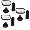 Abaodam 3sets Car Rearview Mirror Backseat Observation Mirror for Safe Monitoring Cup -resistant Material Easy Installation view 2