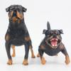 Abaodam Dog Ornaments Kids Puppy Model Dog Model Table Top Decor Animal Decor Toy Accessories Decorations Toy Statues Standing Statue Rottweiler Solid Child Plastic view 2