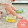 The First Years Squeeze & Sip Toddler Straw Cups - Squeezable Transition Sippy Cup with Silicone Straw - Toddler Feeding Supplies - 7 Oz - 3 Count - Ages 6 Months and Up view 4