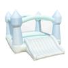 Bounceland Party Castle Daydreamer Mist Bounce House [No Blower], 16.4 ft L x 13.1 ft W x 9.3 ft H, Basketball Hoop, Trendy Pastel Color, Fun Slide & Bounce Area, Castle Theme for Kids view 1