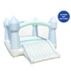 Bounceland Party Castle Daydreamer Mist Bounce House [No Blower], 16.4 ft L x 13.1 ft W x 9.3 ft H, Basketball Hoop, Trendy Pastel Color, Fun Slide & Bounce Area, Castle Theme for Kids view 2