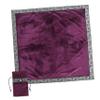 Zerodeko Creative Velvets Tarot Tablecloth with Unique Design for Divination Thick with Gold Silver Edges for Parties and Readings by Fortune-Tellers and Enthusiasts view 1