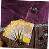 Zerodeko Creative Velvets Tarot Tablecloth with Unique Design for Divination Thick with Gold Silver Edges for Parties and Readings by Fortune-Tellers and Enthusiasts view 4