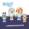 Bluey Wedding Figures Pack of 4, Articulated Character Toys with Uncle Rad, Frisky, and Flower Bingo Figurines, Action Figures for Kids Ages 3+ view 2