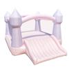 Bounceland Party Castle Daydreamer Cotton Candy Bounce House [No Blower], 16.4 ft L x 13.1 ft W x 9.3 ft H, Basketball Hoop, Trendy Pastel Color, Fun Slide & Bounce Area, Castle Theme for Kids view 1