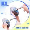 MAGICYOYO Responsive Yoyo K1 Tug Return Yoyo, Hubstacks Yoyo for Kids Beginners Dual Purpose Yoyo with Unresponsive Bearing, Sturdy Storage Bag + 12 Yoyo Strings +Yo-Yo Glove +2 Yoyo Hubstacks(Black) view 4