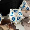 Surpass DND Metal dice Set Dungeons and Dragons dice for Dungeons & Dragons RPG dice Role Playing Game D20 D12 D10 D8 D6 D4 view 4