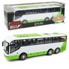 12.5'' School Bus Toys Car Model for Kids, 1:16 Scale City Bus for Toddlers, DieCast Inertia Pull Back Play Buses Vehicle for Boys Girls, Birthday Party Gift for Childrens (Green) view 1