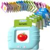 Airbition Talking Flash Cards for Toddlers 1 2 3 4 Year Olds, Montessori Language Learning with 224 Words, Pocket Speech Therapy Tools, and Speech Development Educational Playthings for Children view 1