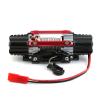 Dual Motor Metal Simulated Winch RC Parts for TRAXXAS TRX-4 AXIAL SCX10 90046 D90 1/10 RC Crawler Car, Red view 3