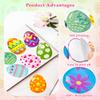 Ozepao 16 Sheets Easter Egg Stickers for Kids 256 Pcs Easter Stickers Bulk for Gifts Bags Cards Envelopes Decor view 4