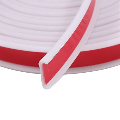 6.5ft Self Adhesive U-Shape Edge Guard Flexible Edge Banding, TPE Edge Protector Strip, Corner and Edge Bumper Guards, Edge Protector for Cabinet Repair, Single-Board Protection, Furniture Restoration