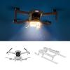 Mini 5 Pro Accessories Landing Gear with Propeller Holder, Foldable Extended Landing Legs Heightening Bracket Quick Release Scratch Prevention for DJI Mini 5 Pro Accessories (White Grey - Mini Landing Gear with Lights) view 1