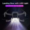 Mini 5 Pro Accessories Landing Gear with Propeller Holder, Foldable Extended Landing Legs Heightening Bracket Quick Release Scratch Prevention for DJI Mini 5 Pro Accessories (White Grey - Mini Landing Gear with Lights) view 2