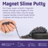 Umnodobn Magnet Slime Putty, Fidget Toy Ferrite Putty Beads, Hematite Magnetic Stones Eggs with 1.26 inch Magnet Balls, Cool Desk Toy, EDC Toy Science Kit Gift Age:15+ view 4