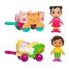 CoComelon Lane Little Vehicle 2-Pack Bundle - Ninas Bunny Buggy and Ceces Kitty Cart - Free-Wheeling Toy Vehicles - Fun, Engaging Toy for Toddlers - More to Collect view 1