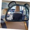 Abaodam 1pc Usb Observation Rear Mirror Led Lighting Easy Install Backseat Car Mirror and Practical for Parents Usb Rechargeable Remote Control view 4
