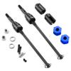 JGGZONE Spring Steel Front Rear Drive Shaft CVD Driveshaft Compatible with 1/10 Traxxas Slash Rustler Stampede Hoss VXL 4X4 2WD RC Car view 2
