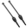 JGGZONE Spring Steel Front Rear Drive Shaft CVD Driveshaft Compatible with 1/10 Traxxas Slash Rustler Stampede Hoss VXL 4X4 2WD RC Car view 4