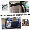 ifundom Backseat Observation Mirror Rearview Interior Car Observation Mirror Led view 3