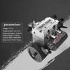 ClearEdge SEMTO Engine ST-NF2 Mini Engine Model Kit That Works, DIY Assembly Double-Cylinder 4-Stroke Metal Engine for Adults, Build Your Own SEMTO L2 Engine-Silver view 3