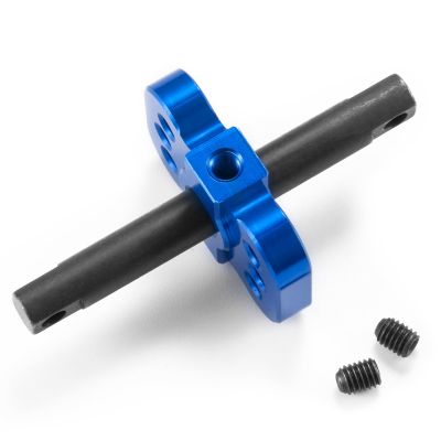 JGGZONE Aluminum Differential Locker Spool Diff Case Mounts for 1/10 Scale Tra-xxas Slash 2WD Rustler Stampede VXL Bandit Car Truck Upgrades Parts (Blue)