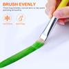 8pcs Graffiti Pen Brush Drawing Thick Children Kids Paint for Toddlers Crafts Round Washable Art Painting Supplies Paint Supplies for Kids view 2