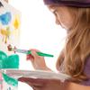 8pcs Graffiti Pen Brush Drawing Thick Children Kids Paint for Toddlers Crafts Round Washable Art Painting Supplies Paint Supplies for Kids view 3