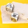 Couple Steel Gifts for Women Men, Anniversary Tin Gift for Him Her, Mens Basket Stuffers, Food Decision Dice Gifts for Couples Wife Husband White Elephant Santa Exchange Dice view 4