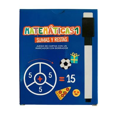 Barco de Papel Mathematical Teaching Cards 1 Additions And Subtractions