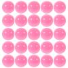 Luxshiny 50pcs Bingo Balls, 4cm Plastic Hollow Raffle Balls Round Vending Machine Capsules Game Props for Party Games Lottery Events and Festive Decorations - Pink view 1