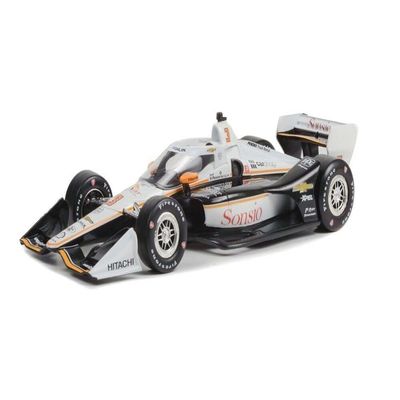 Dallara IndyCar #3 Scott McLaughlin Sonsio Vehicle Protection Team Penske (Road Course Configuration) NTT IndyCar Series (2022) 1/18 Diecast Model Car by Greenlight 11163