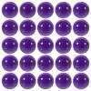 Luxshiny 4cm Hollow Bingo Balls, Plastic Raffle Balls Round Vending Machine Capsules Game Props for Party view 1