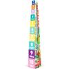 boppi Baby Stacking Blocks Vehicle Toys with Letters and Numbers, Montessori Cubes for Toddlers, Preschool Learning Toys view 3