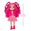Rainbow High Littles  Magenta Monroe, Pink 5.5" Posable Small Doll with Purse, Magical Pet Kitty, Girls Toy Gift, Kids Ages 4-12 Years view 3